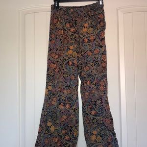 Boho flare pants